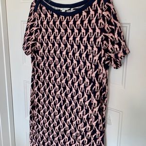Boden Giraffe Shift Dress